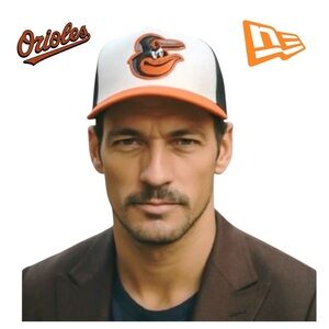 New Era Baltimore Orioles Jackie Robinson Side-Patch 59FIFTY Fitted Hat. 7 1/8